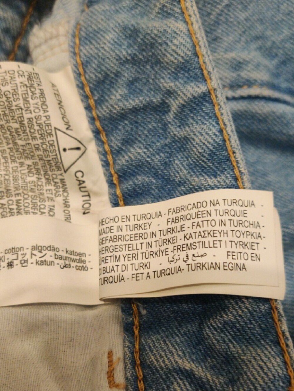 Zara Light Blue Wide-Leg Jeans with Front Seams - Picture 13 of 16